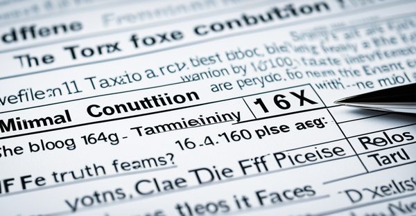 Contribution différentielle : imposition minimale pour les riches